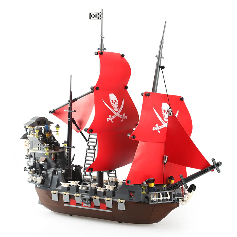Pirate Land: The Blackbeard Ship 万格 WANGE/乐博士 Dr.Luck 53041 image 1