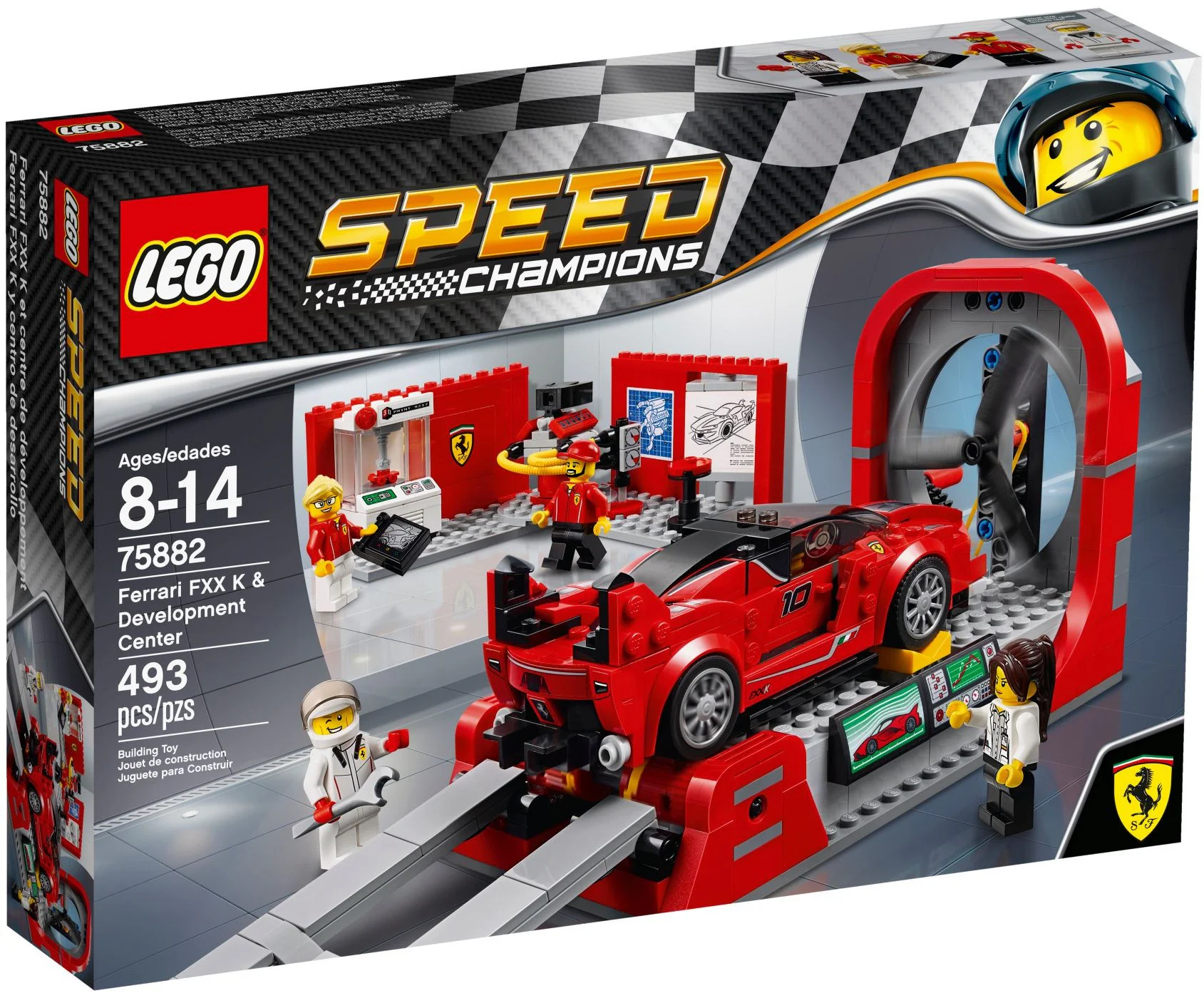 Ferrari FXX K and Research Center 乐高 LEGO 75882 image 2