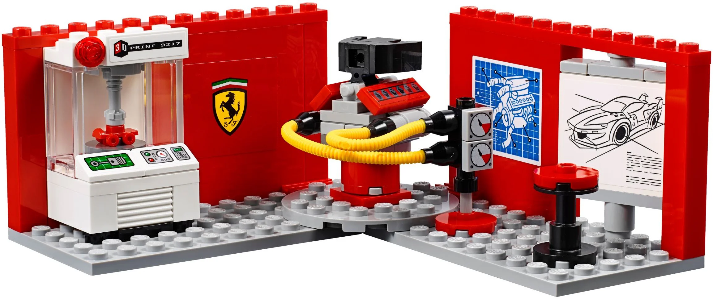 Ferrari FXX K and Research Center 乐高 LEGO 75882 image 4