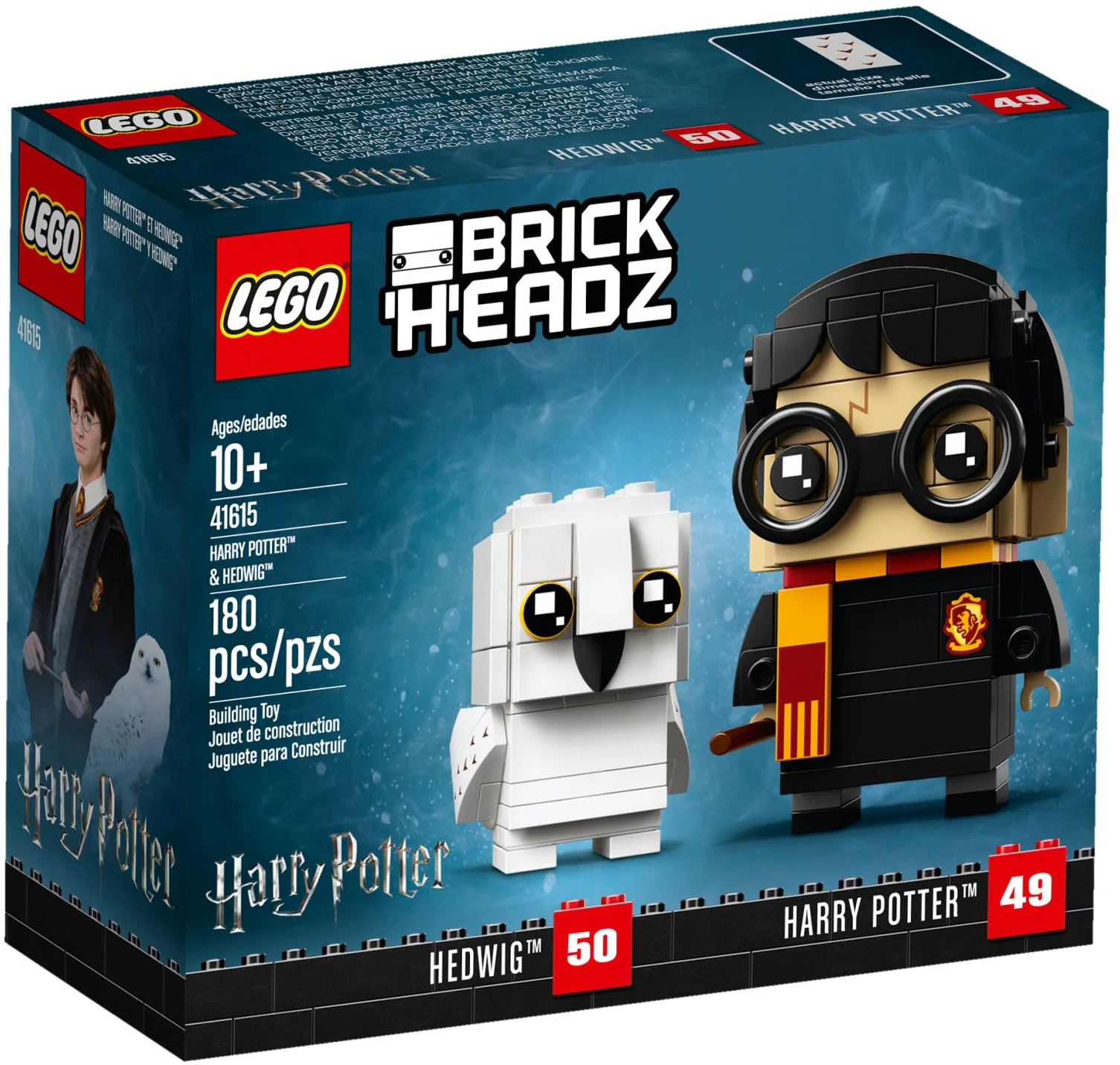 Square Head: Magic World: Harry Potter and Hedwig 乐高 LEGO 41615 image 1