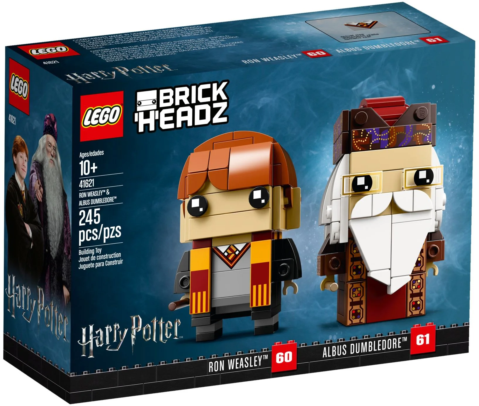 Square Head: Magic World: Ron Weasley and Albus Dumbledore 乐高 LEGO 41621 image 1