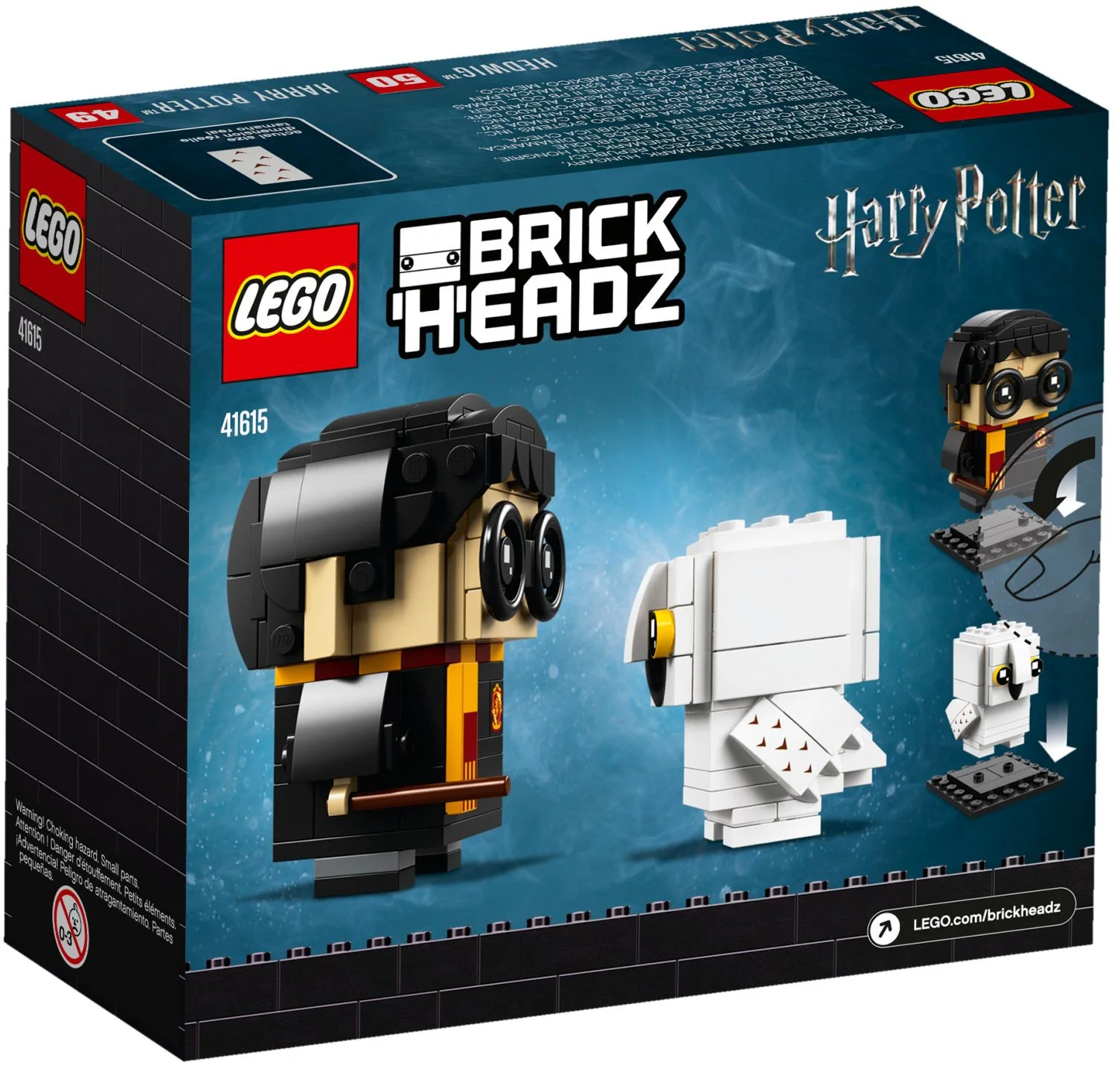 Square Head: Magic World: Harry Potter and Hedwig 乐高 LEGO 41615 image 3