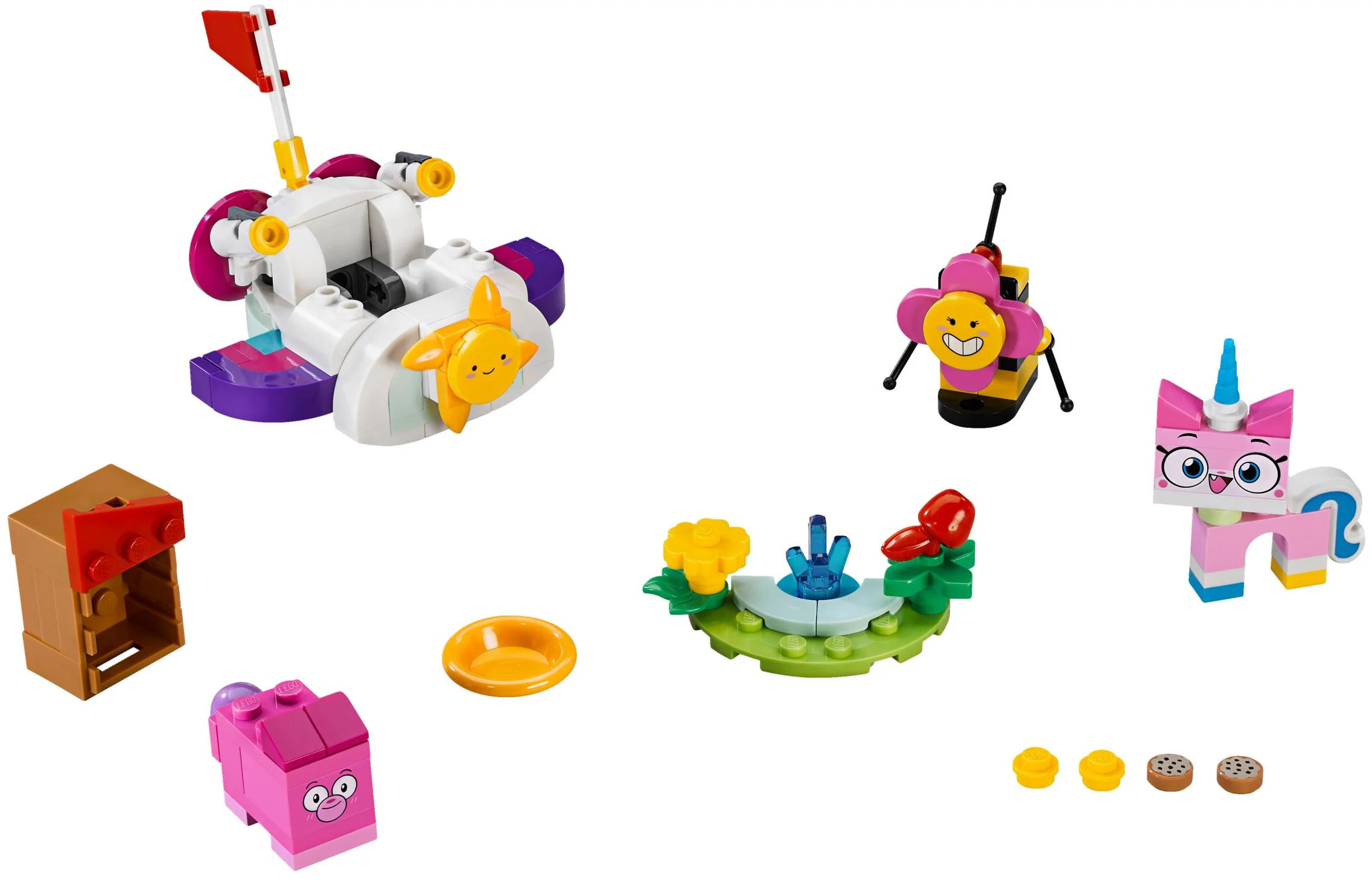 Single-horned cat cloud chariot. 乐高 LEGO 41451 image 1