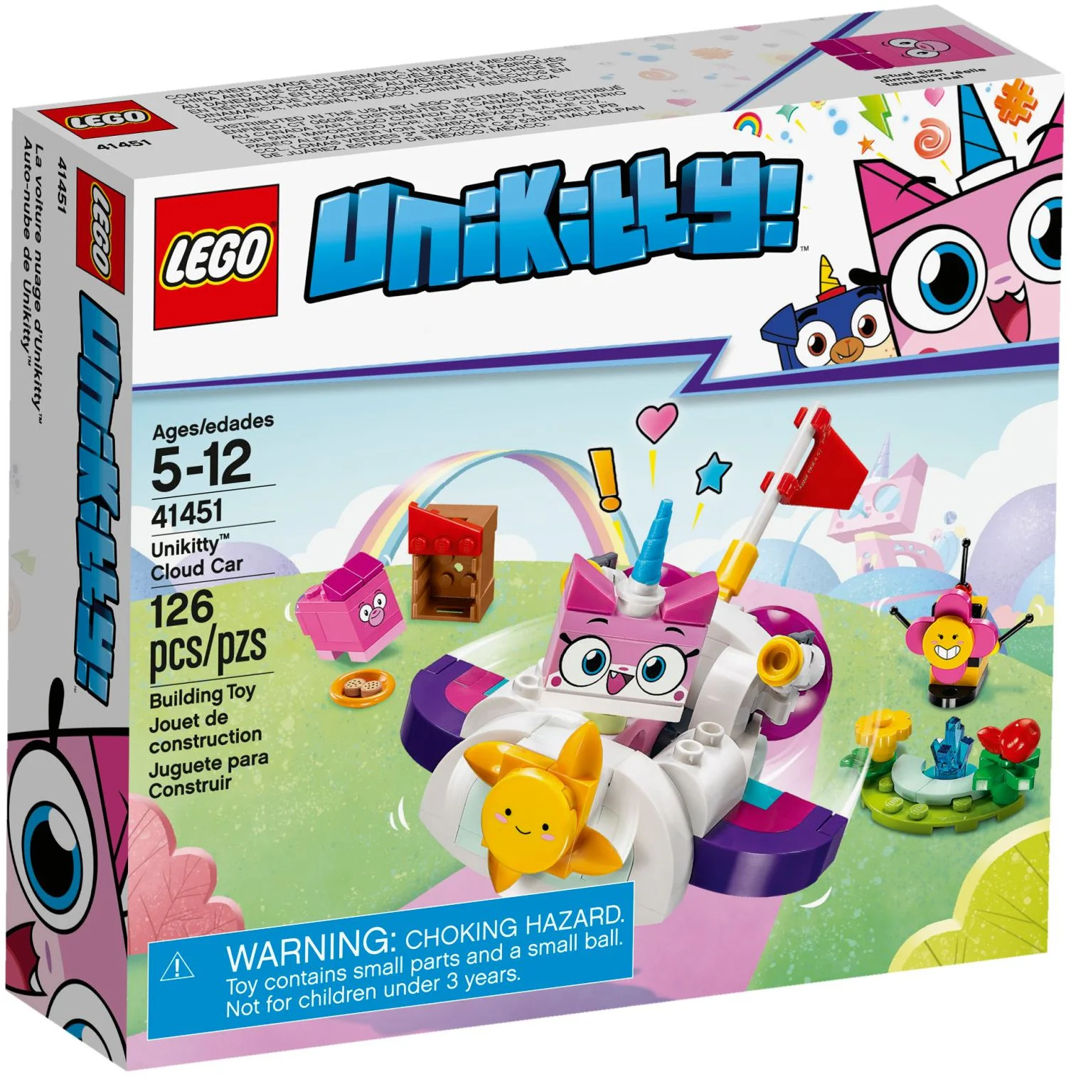 Single-horned cat cloud chariot. 乐高 LEGO 41451 image 2