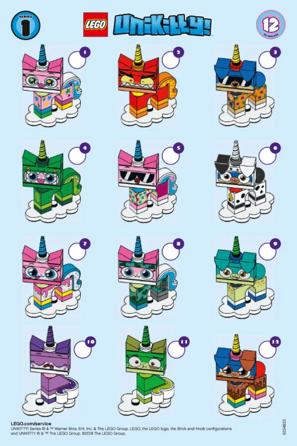 Series 1 Complete Random Set of 1 Character 乐高 LEGO 41775 image 2