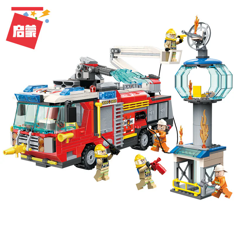 Fire Pioneer: Airport Rescue 启蒙 QMAN/ENLIGHTEN/Keeppley 2809