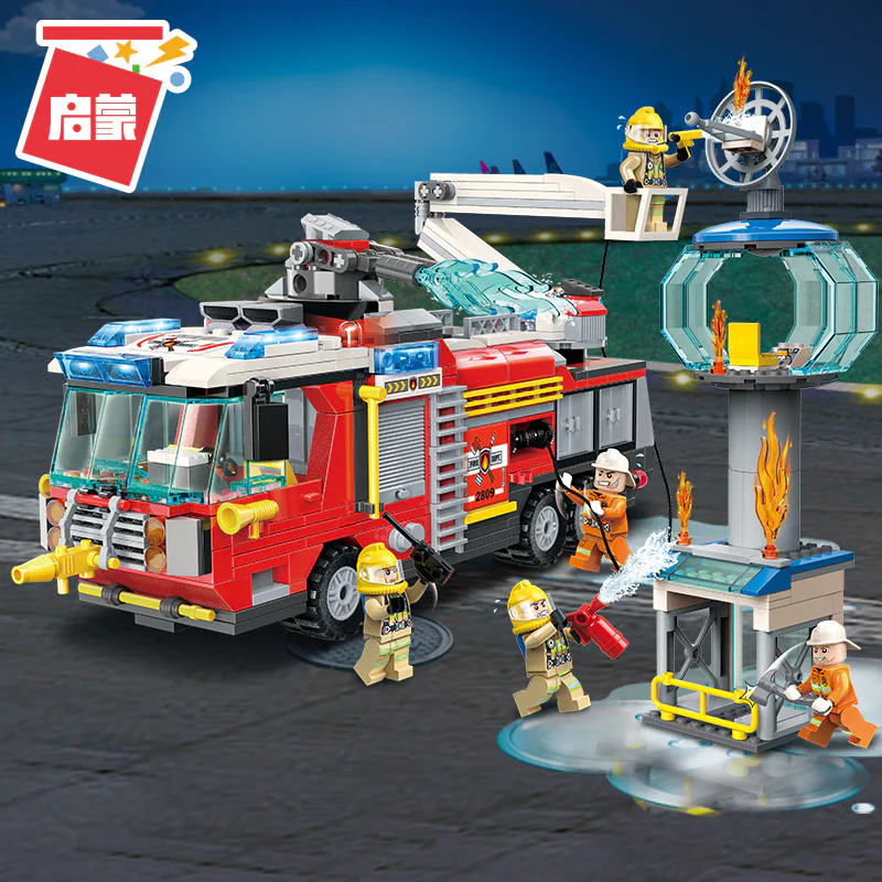 Fire Pioneer: Airport Rescue 启蒙 QMAN/ENLIGHTEN/Keeppley 2809 image 2