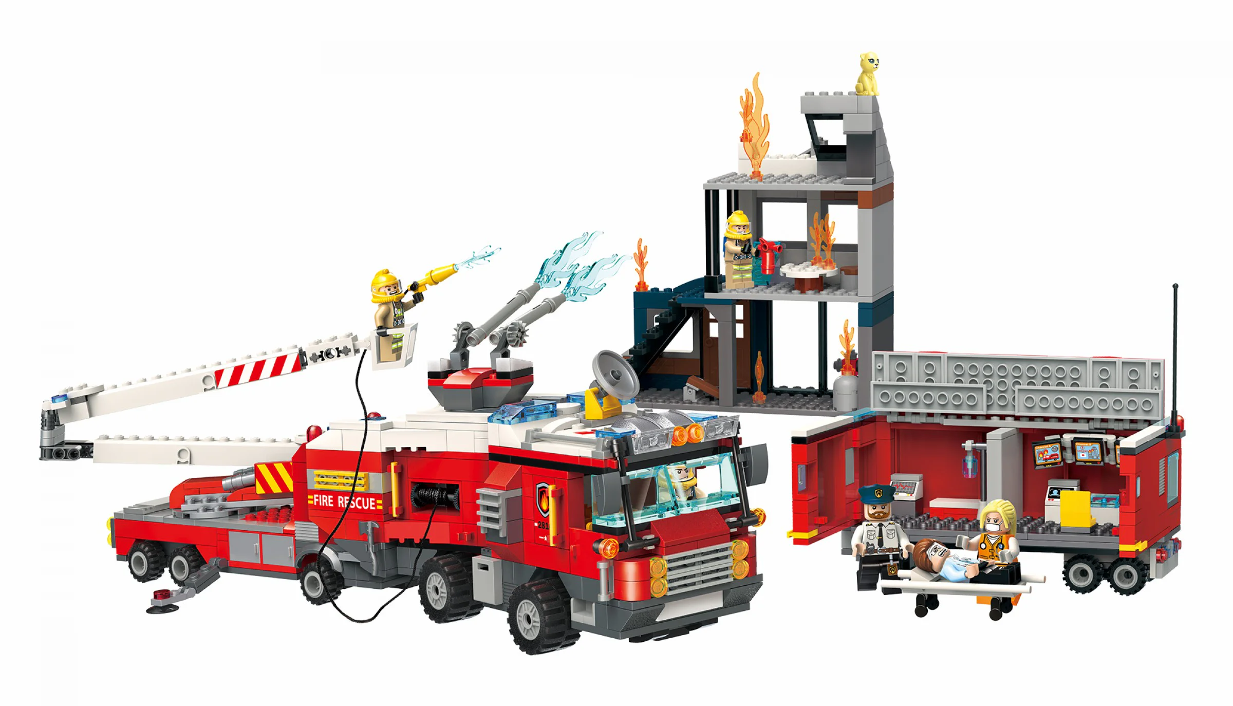 Flaming Pioneer: Double Star Fire 启蒙 QMAN/ENLIGHTEN/Keeppley 2810 image 2