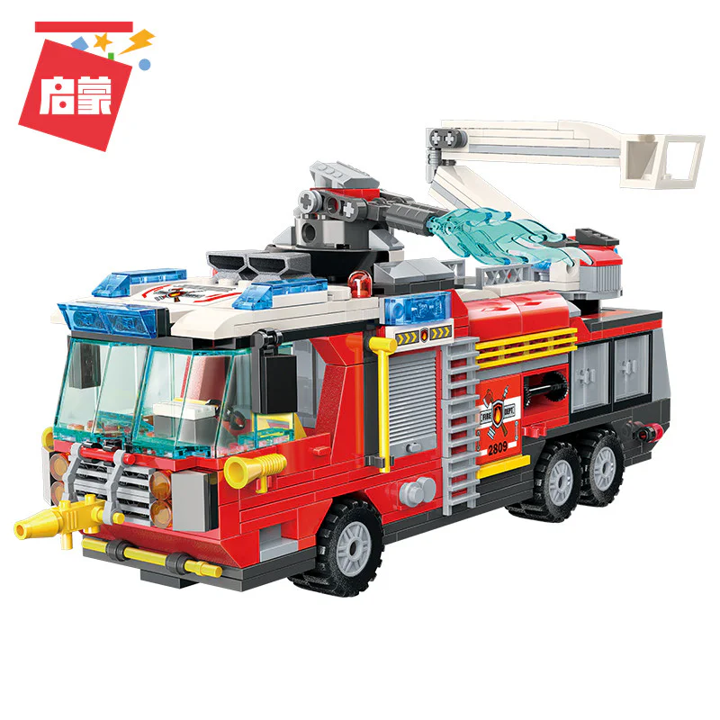 Fire Pioneer: Airport Rescue 启蒙 QMAN/ENLIGHTEN/Keeppley 2809 image 4