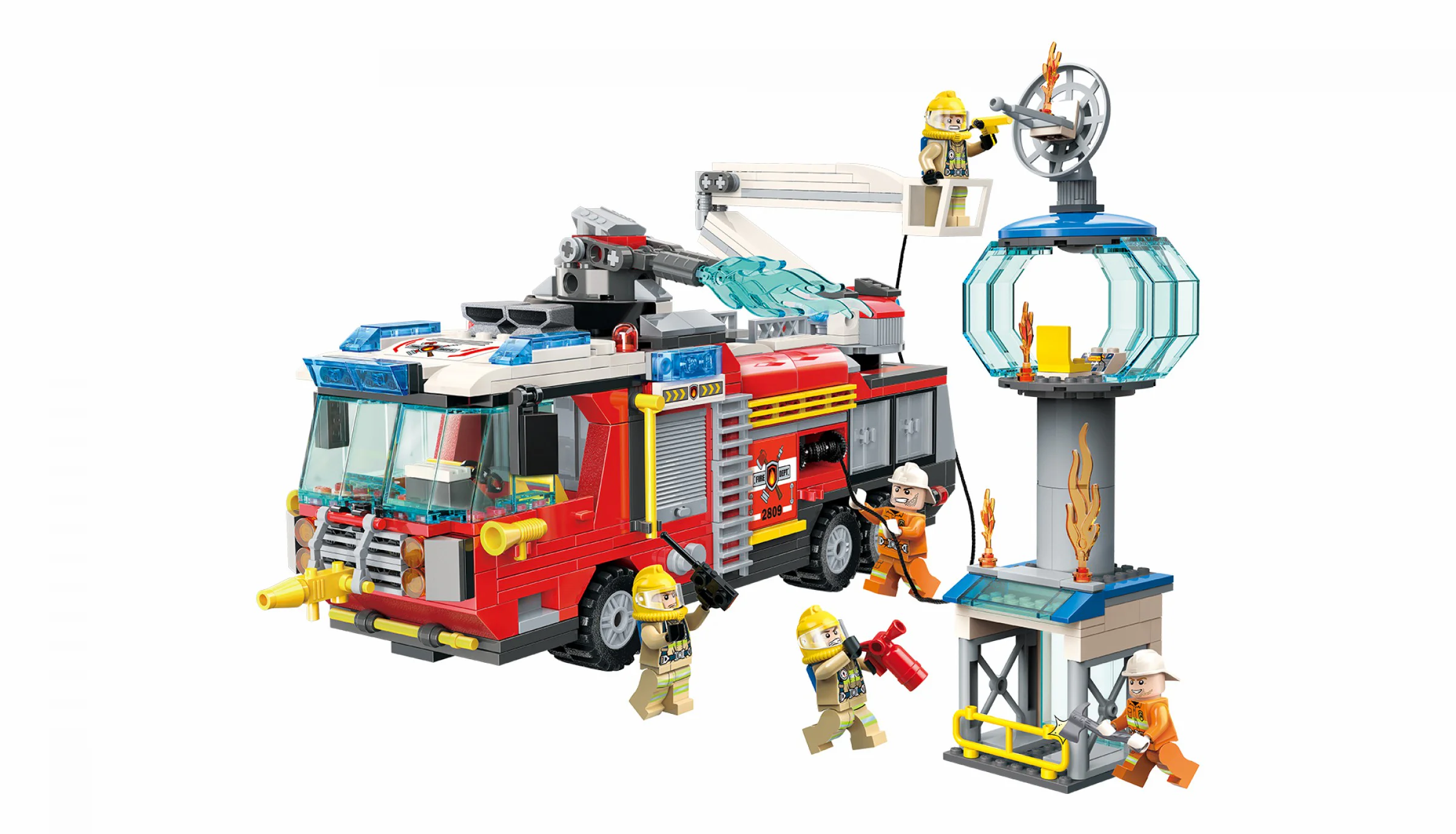 Fire Pioneer: Airport Rescue 启蒙 QMAN/ENLIGHTEN/Keeppley 2809 image 6