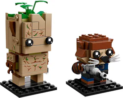 Square Head: Groot and Rocket Raccoon