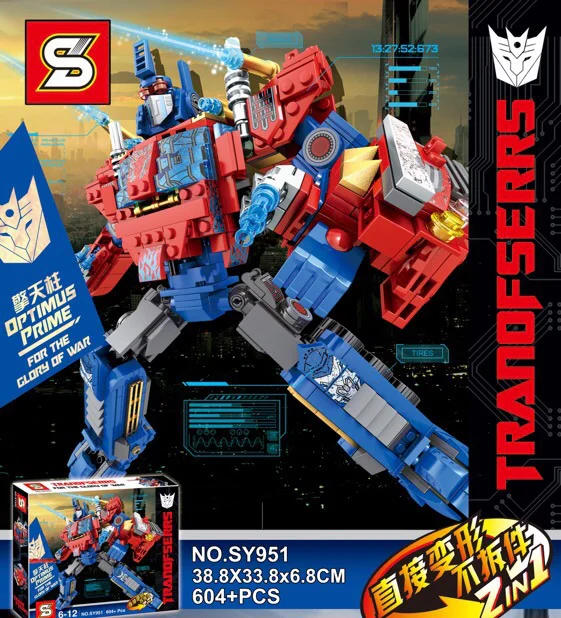 Transforming robot: Optimus. Directly deformed SY951