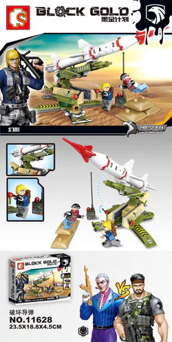 Black King: Destroying missiles