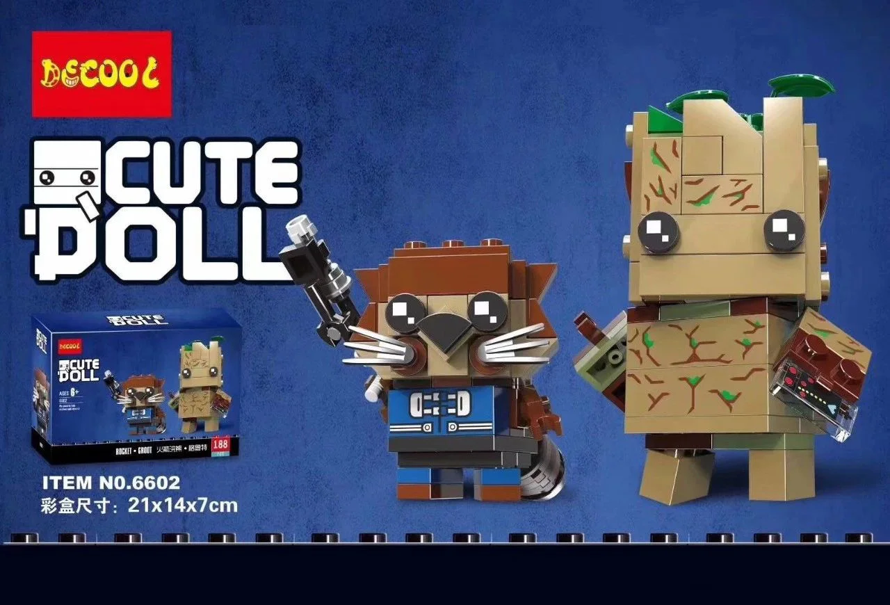 Square Head: Groot and Rocket Raccoon 乐高 LEGO 41626 image 4