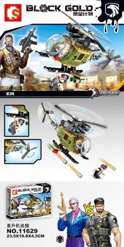 Project Black King: Helicopter pursuit