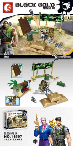 Black King Project: Fortress's gunpoint