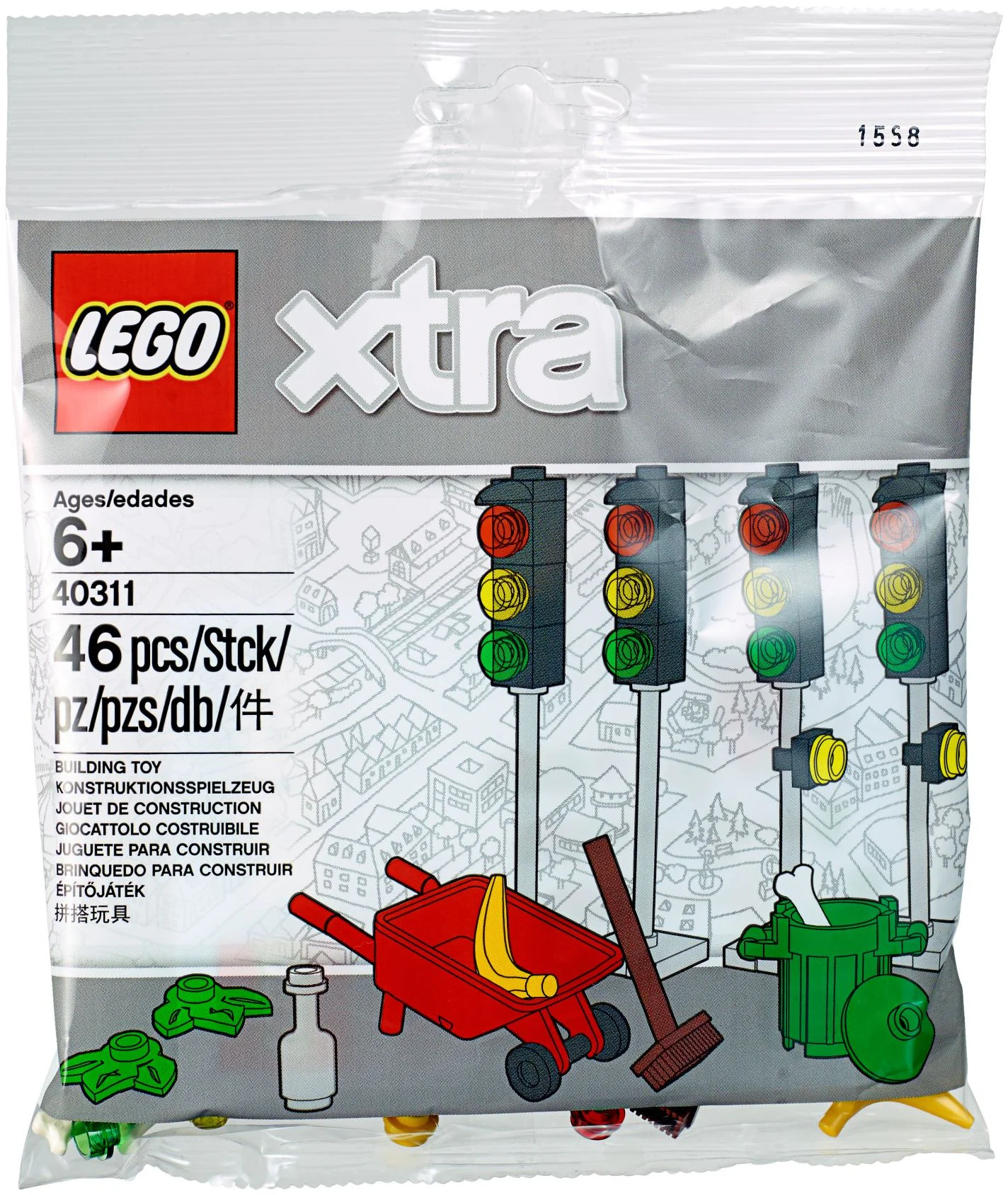 Xtra: Traffic light 乐高 LEGO 40311 image 1
