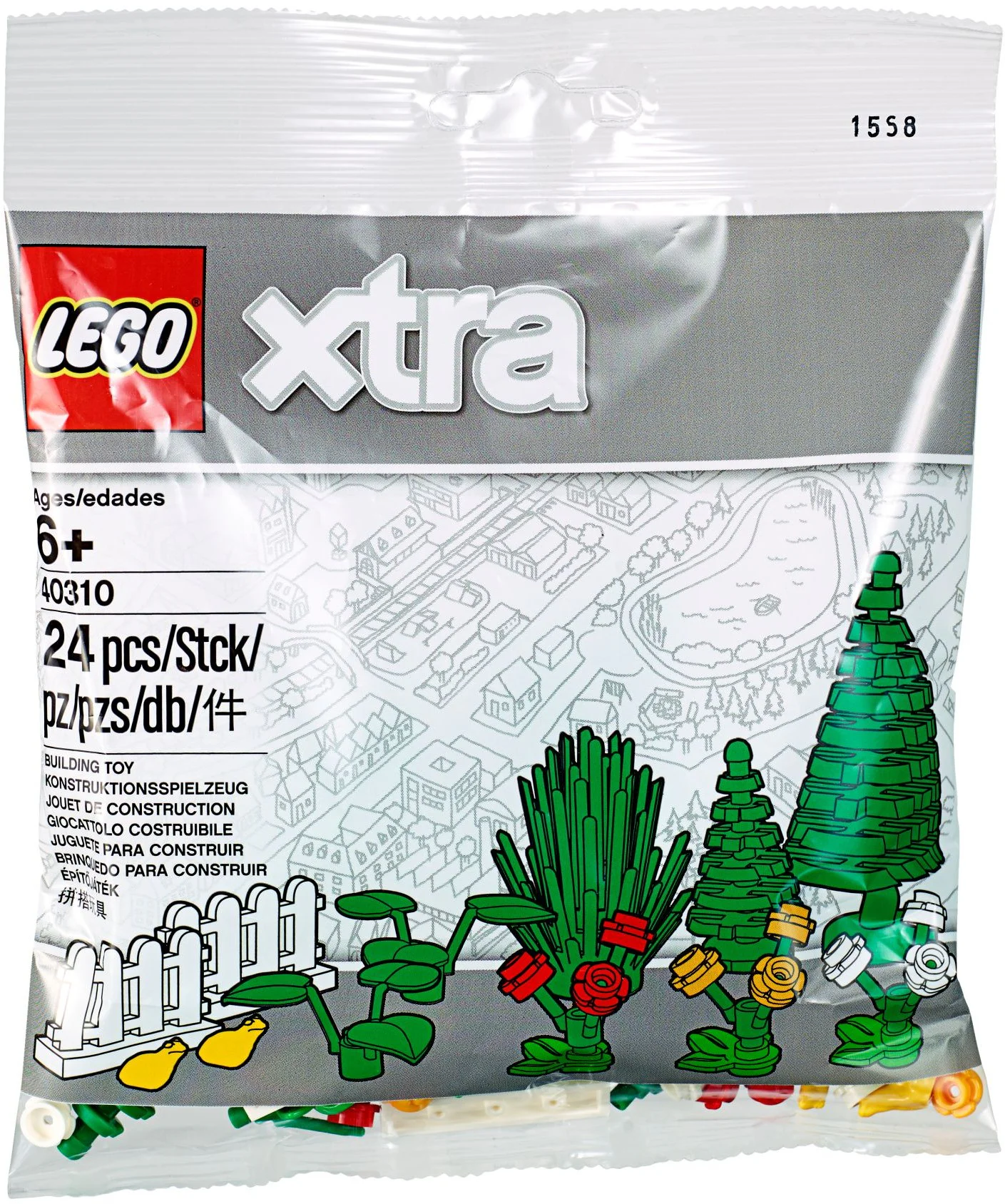 Xtra: Plant accessories pack 乐高 LEGO 40310 image 1