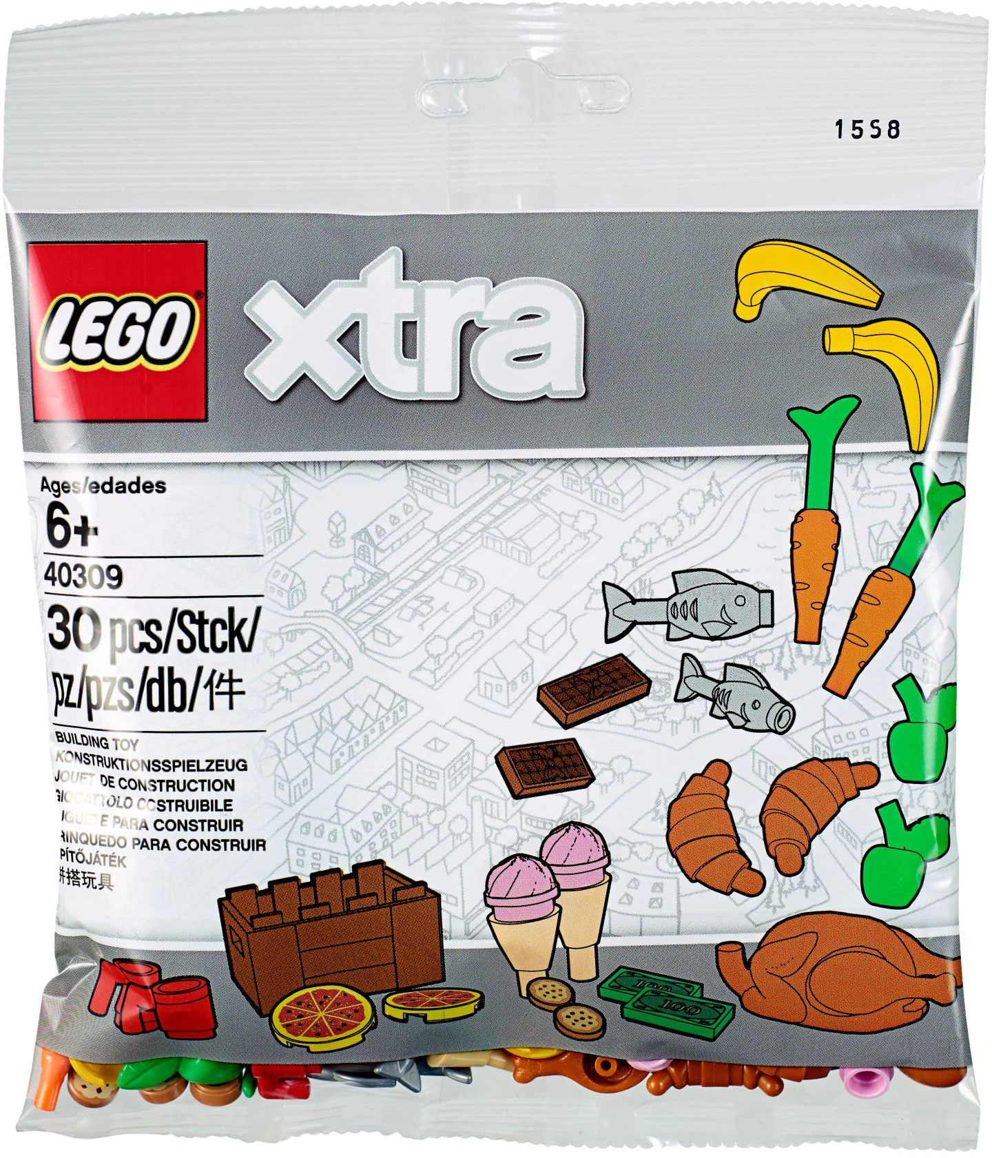 Xtra: Food kits 乐高 LEGO 40309 image 1