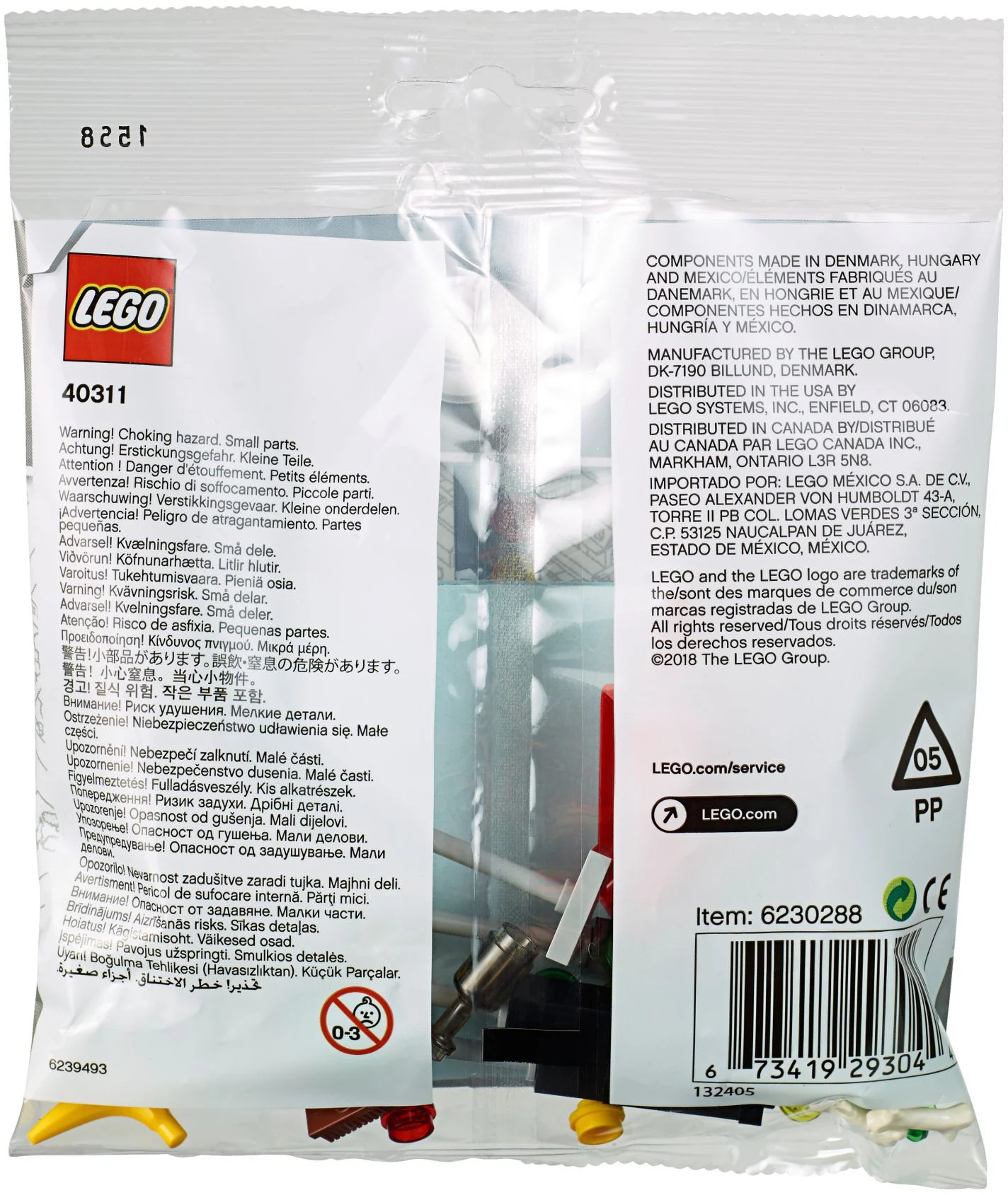 Xtra: Traffic light 乐高 LEGO 40311 image 2