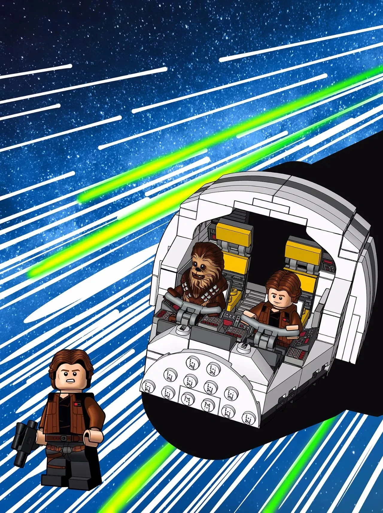 Thousand-Year Falcon Seat Cabin 乐高 LEGO 75512 image 1