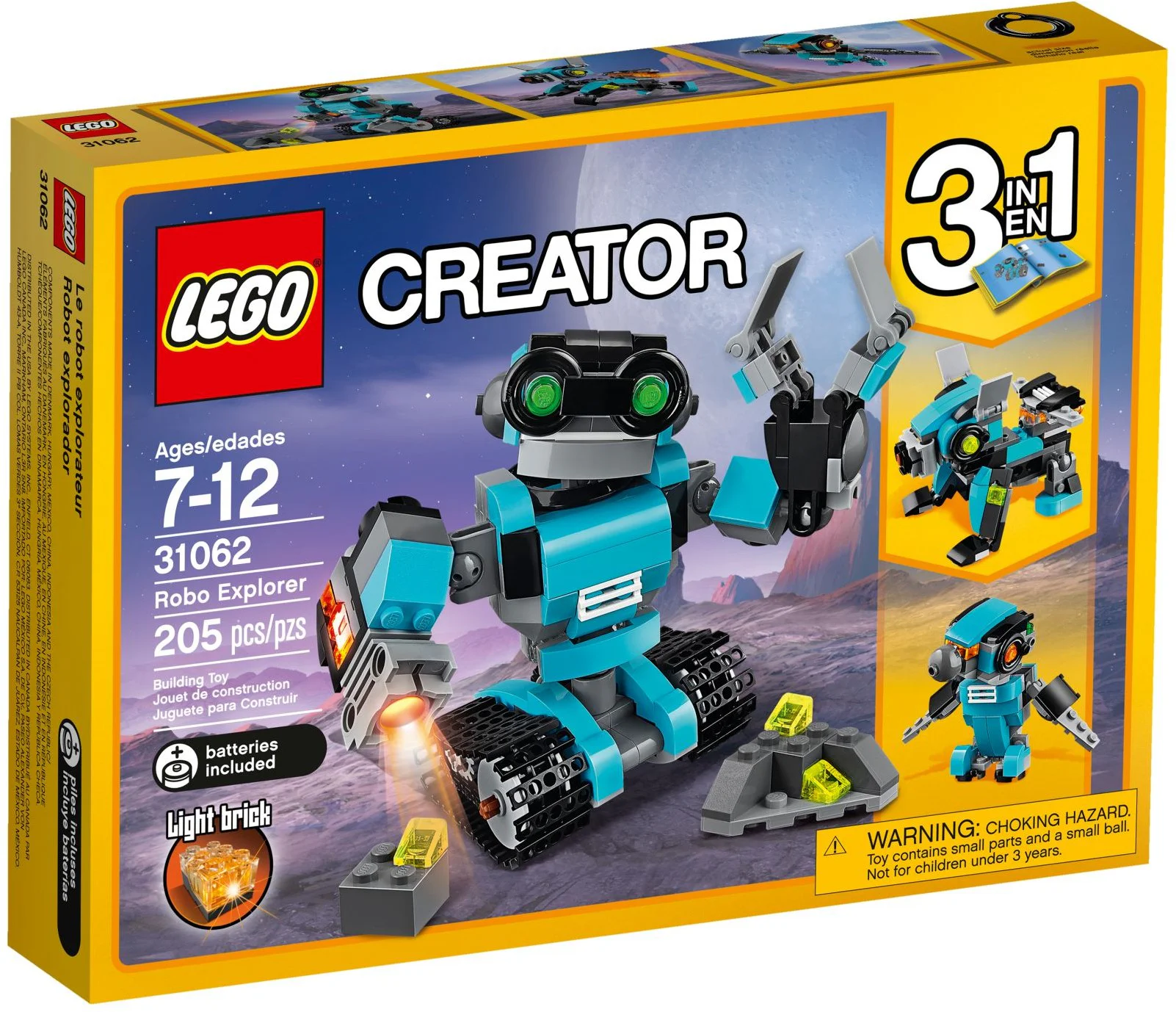 Exploration Robot 乐高 LEGO 31062 image 1