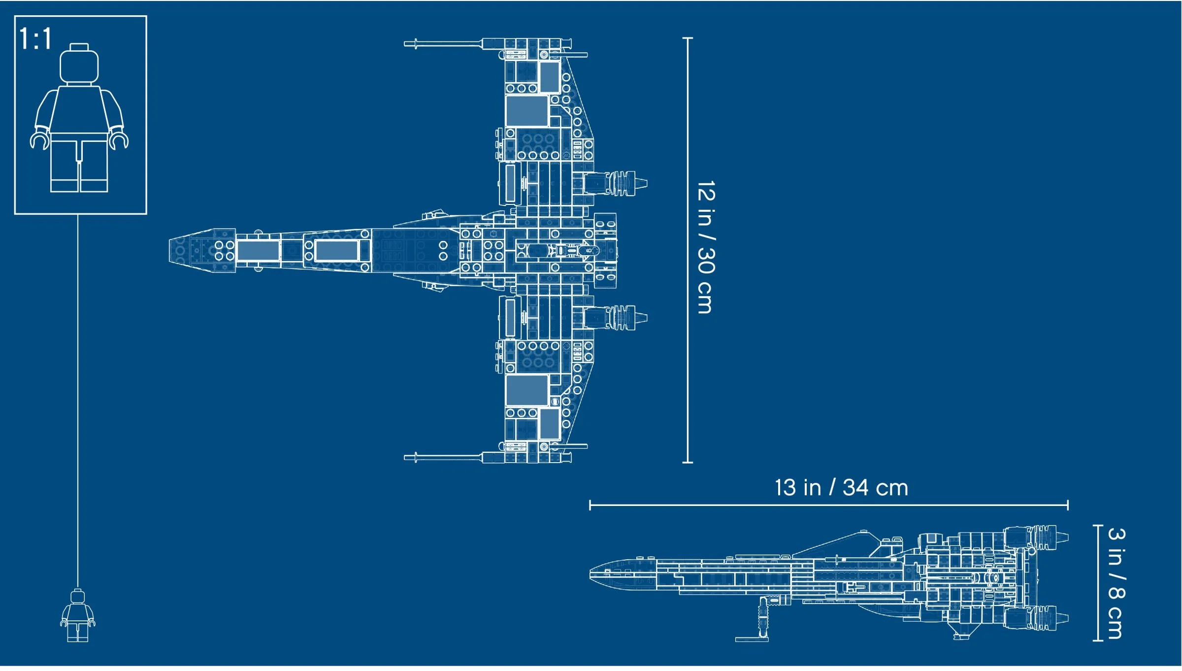 Episode 4: X-Wing Interstellar Fighter (Classic Campaign) 05145 image 4