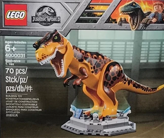 Jurassic World: Dragons are packaged alone 乐高 LEGO 4000031