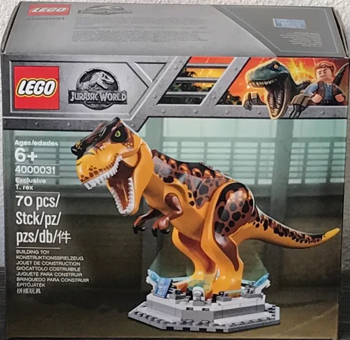 Jurassic World: Dragons are packaged alone 乐高 LEGO 4000031 image 1