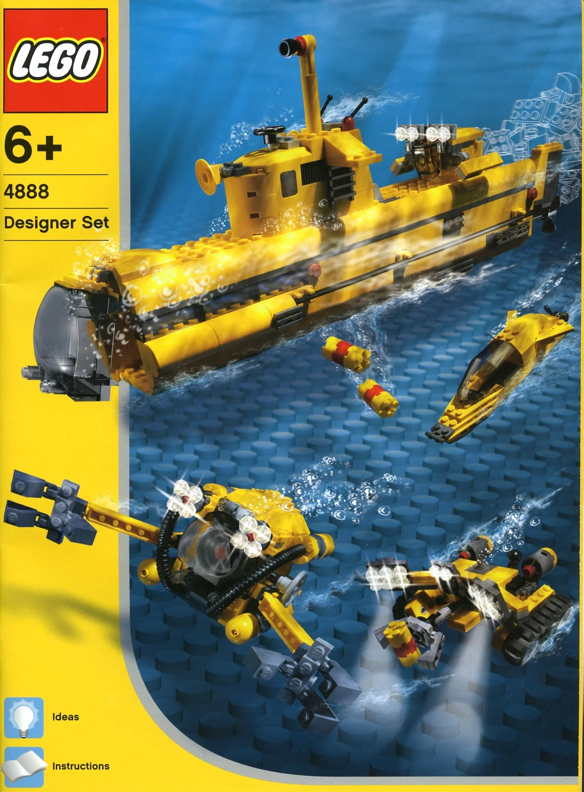 Submarine Exploration Vessel 乐高 LEGO 4888 image 4