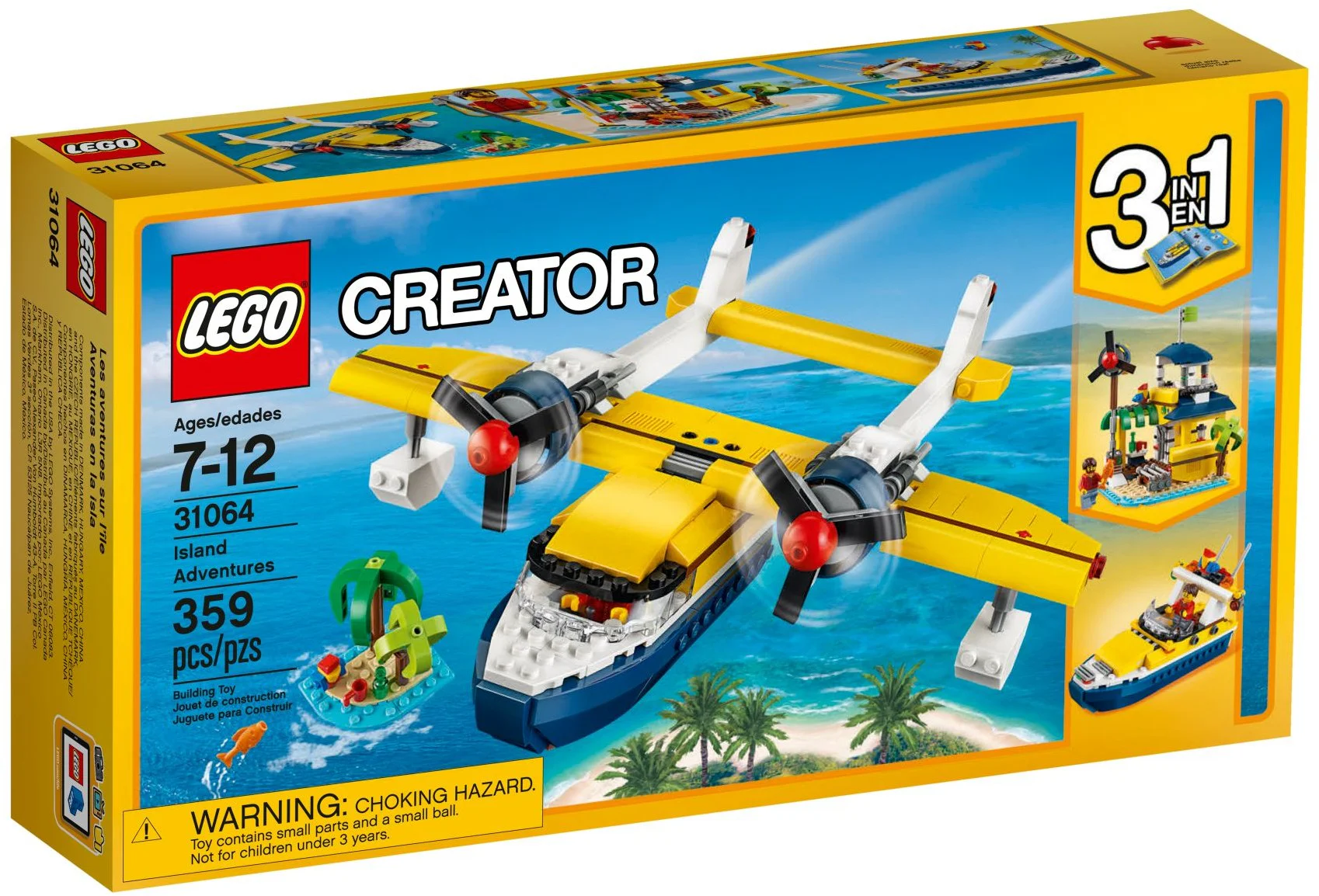 Three Transformations: The Adventurous Aerial Vehicle of Water 开智 KAZI/高博乐 GBL KY80013 image 1
