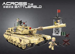 Crossing the battlefield: 99 tanks