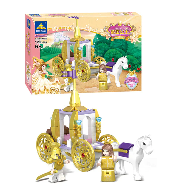 The Golden Princess: Dream Gold Castle KAZI/GBL KY98711 image 2