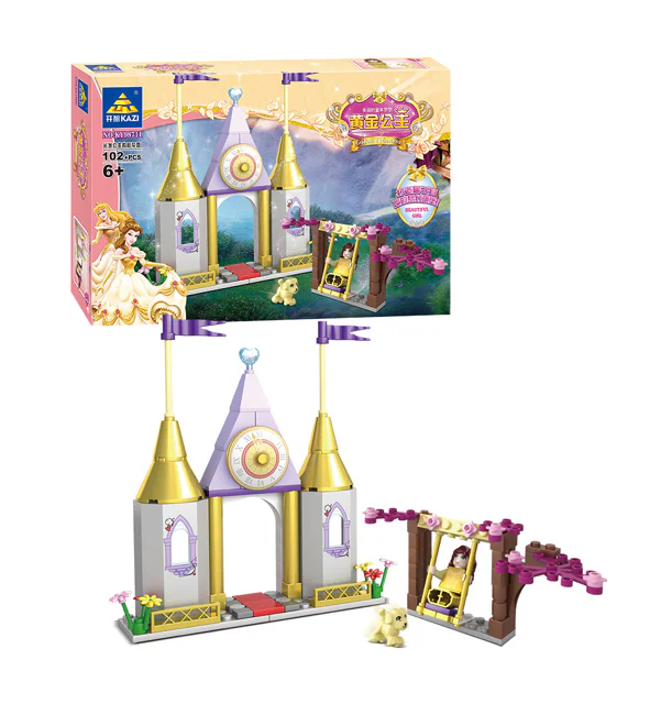 The Golden Princess: Dream Gold Castle KAZI/GBL KY98711 image 4