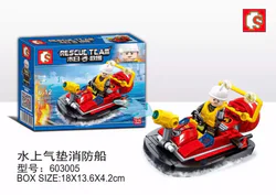 Apocalypse Rescue: Inflatable Water-Foam Fireboat