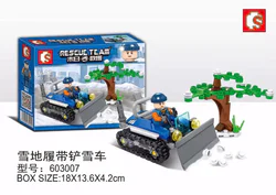 Odyssey rescue: snow belt forklift