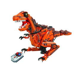 Technological consolidation: remote-controlled dinosaurs