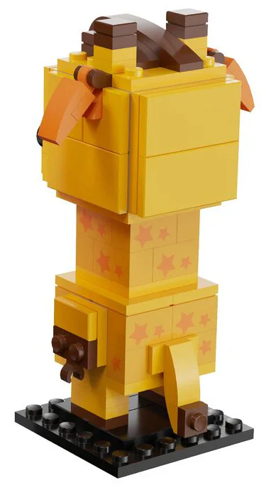 Flank Head: Toys, giraffe, Jeffrey 乐高 LEGO 40316 image 2