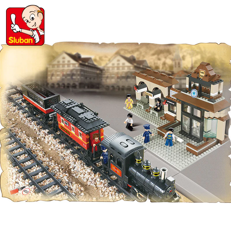 Century Train Station: Alliance of Explorers 小鲁班 Sluban M38-B0236 image 1
