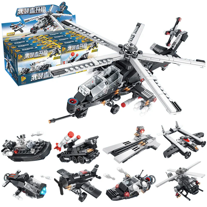 Armed Helicopter 8in1 潘洛斯 PANLOSBRICK 633005H image 9