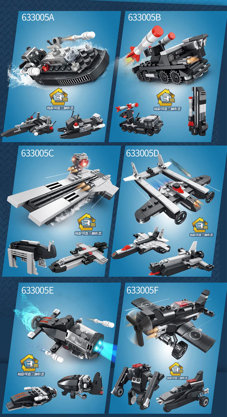 Armed Helicopter 8in1 潘洛斯 PANLOSBRICK 633005H image 48