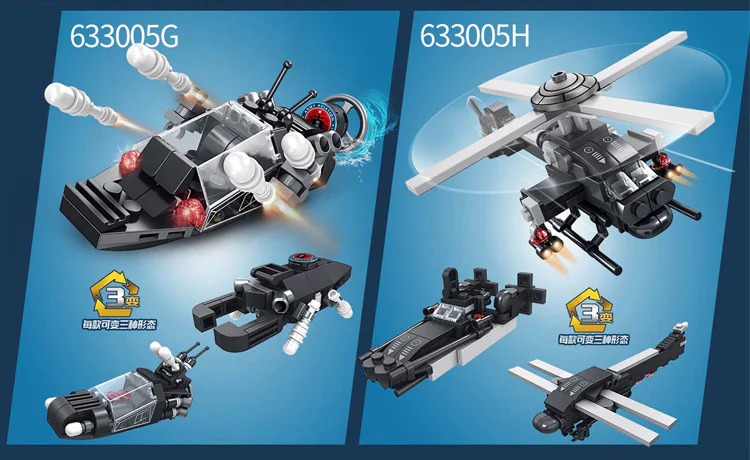 Armed Helicopter 8in1 潘洛斯 PANLOSBRICK 633005H image 59