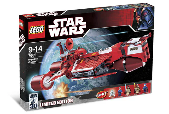 Republic cruiser 乐高 LEGO 7665 image 1