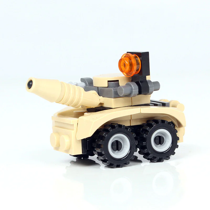 Armored Division: Rocket Infantry Attack Vehicle, Wheeled Tank, etc. 4 models 开智 KAZI/高博乐 GBL KY84018 image 5