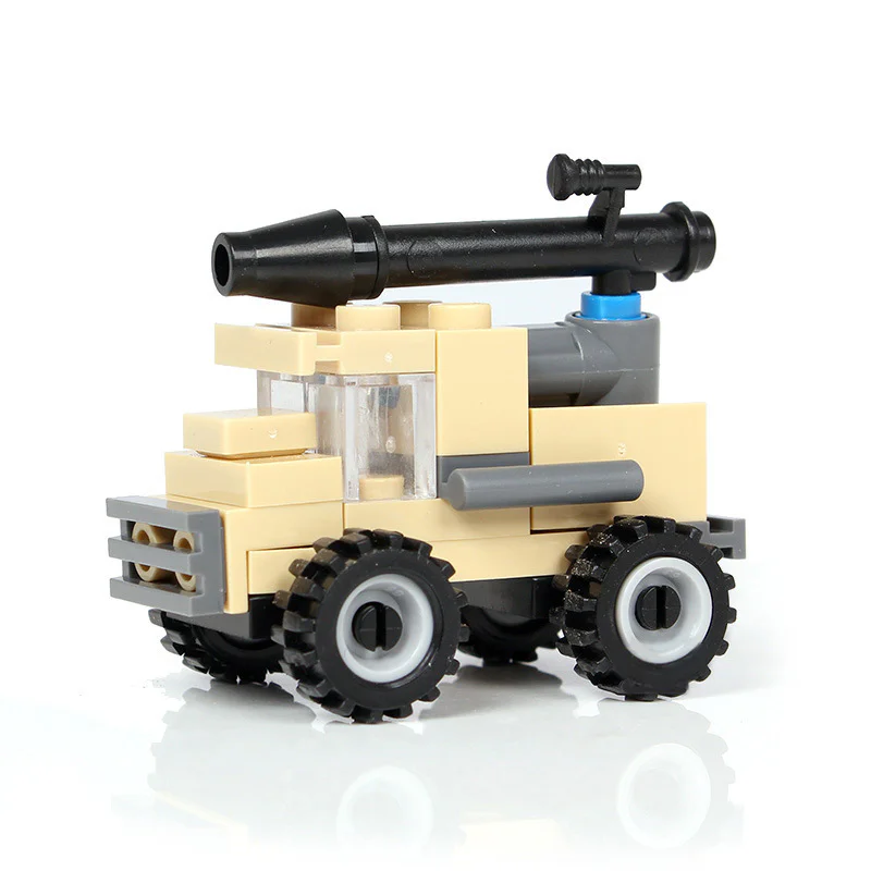 Armored Division: Rocket Infantry Attack Vehicle, Wheeled Tank, etc. 4 models 开智 KAZI/高博乐 GBL KY84018 image 6