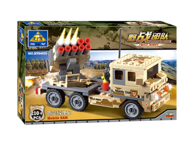 Field units: anti-aircraft missile vehicles 开智 KAZI/高博乐 GBL KY84025 image 1