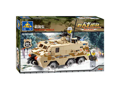 Field forces: rescue vehicles 开智 KAZI/高博乐 GBL KY84026 image 1