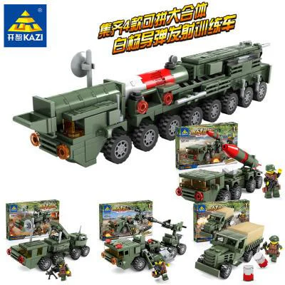 FIELD FORCES: LIANG MISSILE LAUNCH TRAINING VEHICLE SECTION 4 GROUP 30N6E2 DIRECTING RDD VEHICLE, 155MM 52MM RV HOWITZER, EAST WIND 21C MISSILE VEHICLE, LIBERATION TRUCK 开智 KAZI/高博乐 GBL KY84052-3