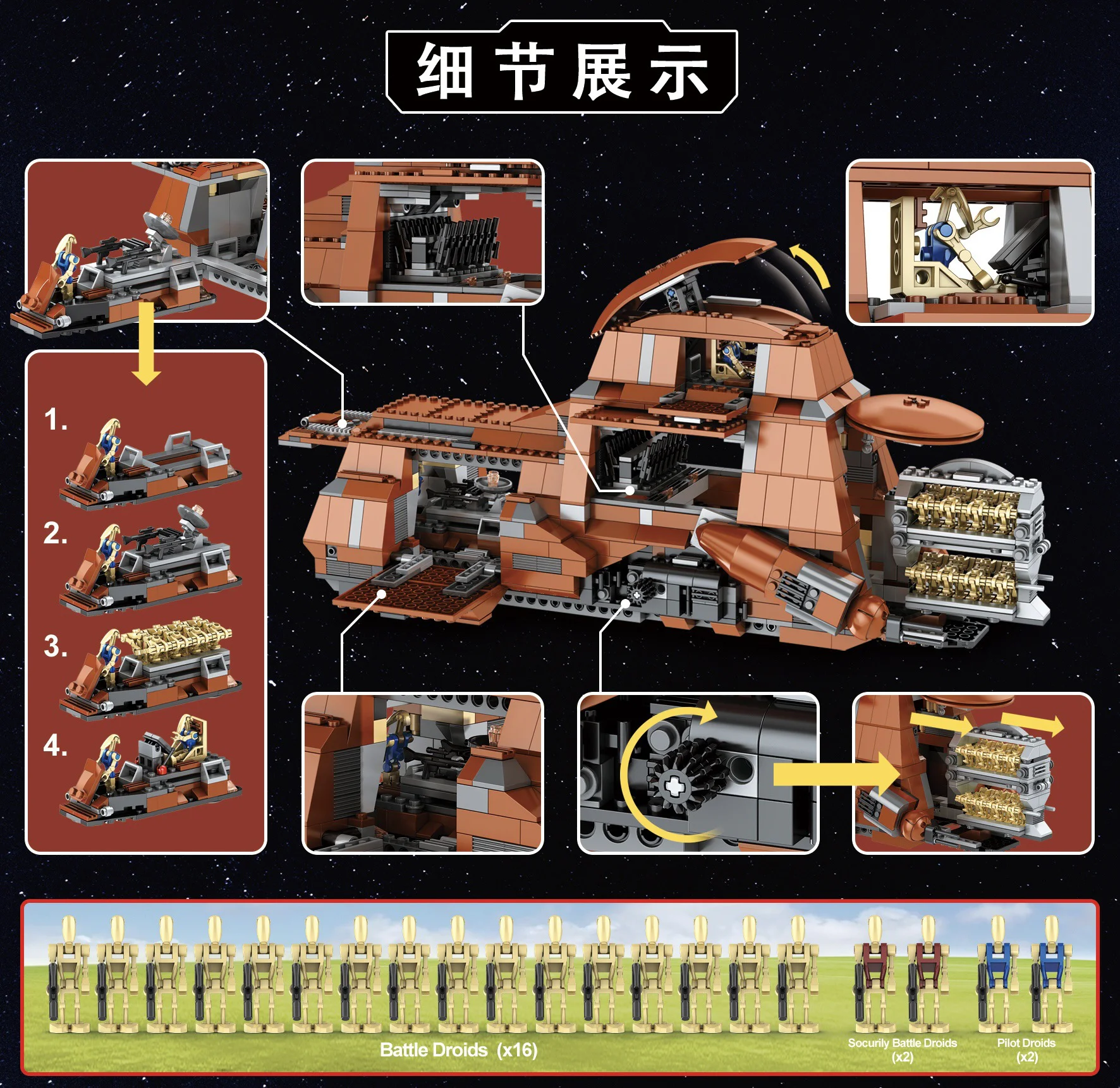 Free Trade Alliance MTT 乐高 LEGO 7662 image 6