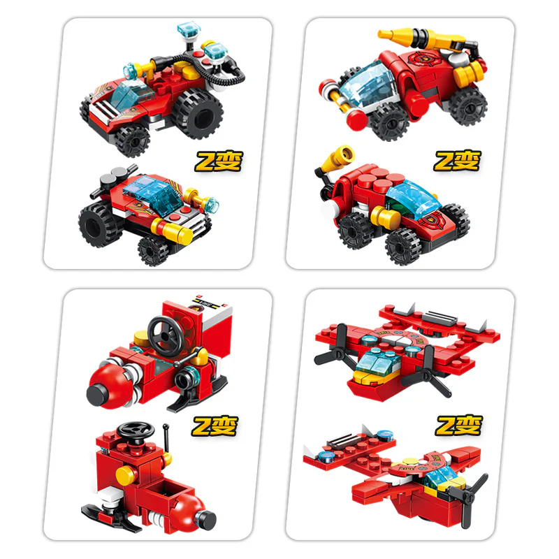 urban fire brigade 12in1 潘洛斯 PANLOSBRICK 633009 image 4